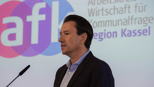 Martin A. Jünger ist Vorsitzender des AfK Kassel